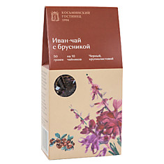 с брусникой